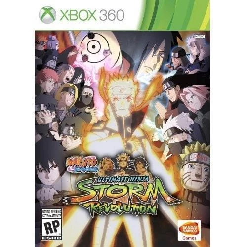 Naruto Shippuden Ultimate Ninja Storm Revolution w/ case insert & Card XBOX 360 - Image 1 of 1