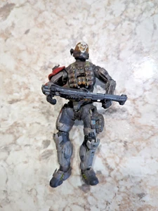 2010 McFarlane XBOX Halo Reach Series 1 USNC Action Figure Emile Clean weapon - Picture 1 of 3