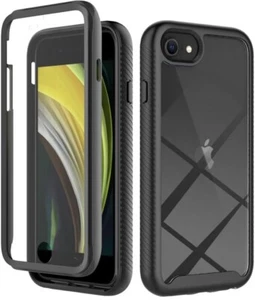 iPhone SE 2022 case shockproof Built-in Screen Protector - Picture 1 of 7