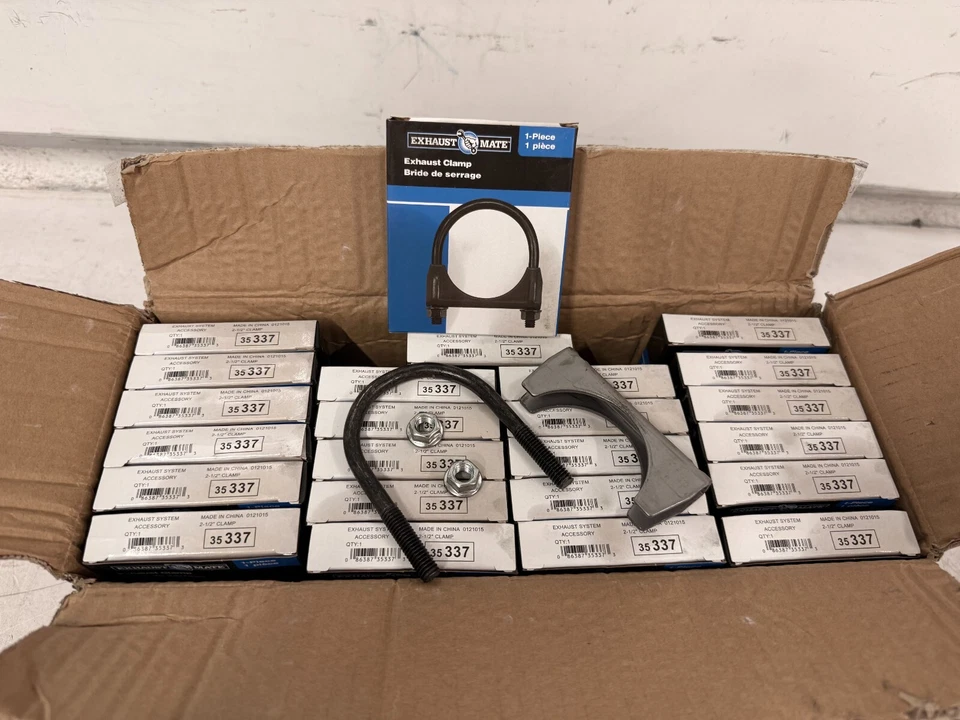 CAJA DE 50 abrazaderas de escape de acero Walker 2-1/2" - 35337 Foto 1 de 4