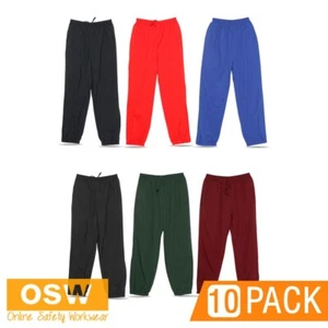 10 X Kids Legend Polyester Pongee Elastic Band Easy Fit Solid Color Pants - Picture 1 of 15