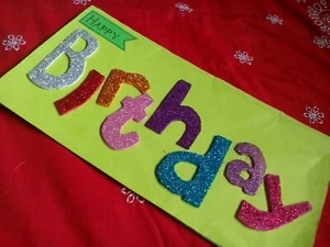 HAND MADE CARDS Birthday Anniversary Father's & Mother's day Sister Brother Love - Picture 1 of 8