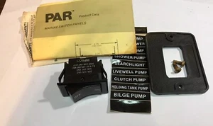 Jabsco 44960-0003 Marine AC/ DC On/Off Unlighted Panel Mount Rocker Switch SPST - Bild 1 von 3
