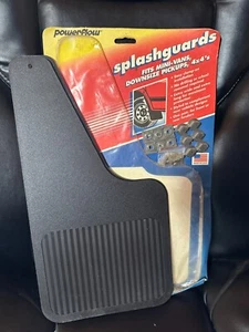 Vintage 2-Pack Powerflow Splashguards Mini-Vans, Downsize Pickups, 4x4's - Picture 1 of 3