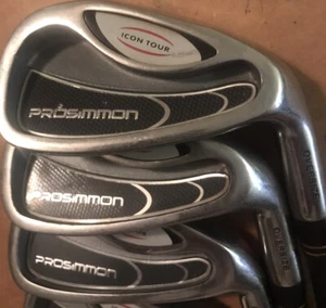 Prosimmon Golf, Icon Tour, Oversize Iron Set (3,4,5,6,8,9) Regular Flex Graphite - Picture 1 of 10