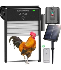 Automatic Chicken Coop Door with Timer, Light Sensor and Remote Control - Picture 1 of 8
