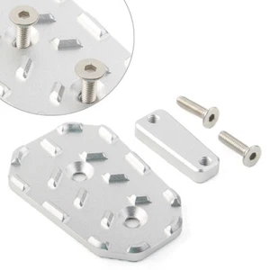 Leva prolunga pedale freno posteriore argento ingrandimento per Honda CB125R CB300R CB500X - Foto 1 di 6