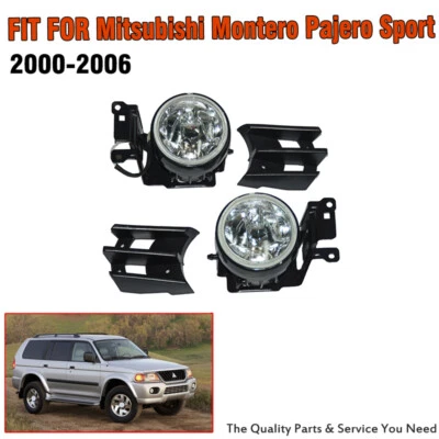 Передние противотуманные фары с чехлом для Mitsubishi Montero Pajero Sport 2000-2006 - Изображение 1 из 4