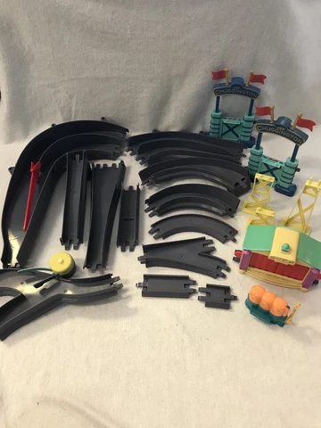 Chuggington Train Track Pieces Parts Accessories Lot Cover