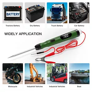 Genuine Digital Electric Circuit Tester 5-30V 12V Light Test LCD for Car Boat RV - Picture 1 of 12