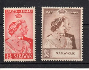 British C'wealth - Omnibus 1948 Silver Wedding set mint Sarawak - SG Cat £48 - Picture 1 of 1