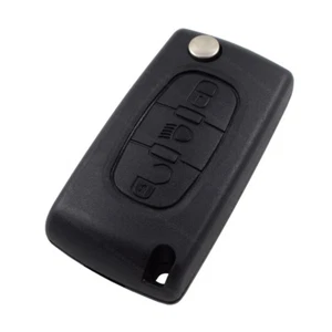 Auto Schlüssel Gehäuse HU83 Batteriefach passend für Peugeot Partner 207 208 307 - Picture 1 of 4