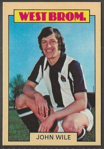 A&BC-FOOTBALL 1973 BLUE BACK-#108- WEST BROM WBA - JOHN WILE