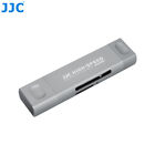 JJC CR-UCL1 GRAY Card Reader for USB and all phones for SD/ microSD cards