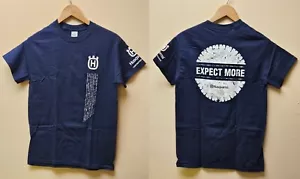 Camiseta Oficial Husqvarna "Expect More" Azul - Talla Pequeña - Imagen 1 de 3