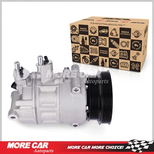 AC Compressor w/ Clutch for Volkswagen Beetle Golf Jetta Passat R32 Rabbit Audi - Picture 1 of 10