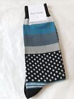 Paul Smith Men Socks Multicolour Dots Stripes, One Size, Made in Italy BNWT