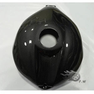 Cubierta de carenados de tanque de combustible de gasolina ABS aspecto de fibra de carbono para Yamaha YZF R6 2006 2007 - Imagen 1 de 7