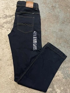Lucky Brand Jeans Girls Pull On Jeans Size XL Tapered Elastic Waistband Richmond - Picture 1 of 11