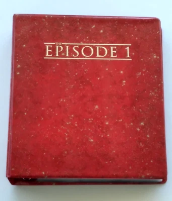 Topps Star Wars Widevision Episode 1 & 2 base card sets special Episode 1 binder - Image 1 of 4