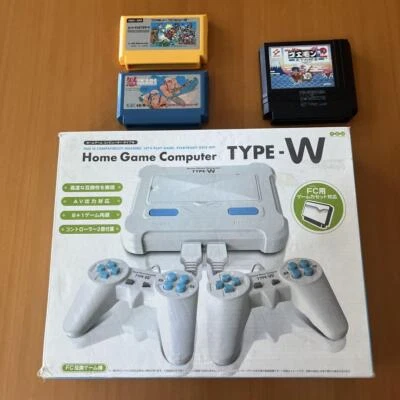 Famicom Hardware: Heimspielcomputer TYP-W (kompatibel mit FC-Spielkassetten) - Bild 1 von 4