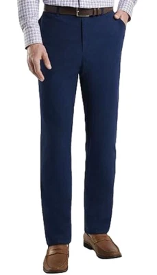 PETER MILLAR CROWN GOLF FLAT FRONT TROUSER PANTS NAVY BLUE 38 x 36 MF20B51 - Image 1 of 3