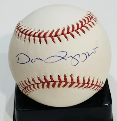 DON LEPPERT DD. 1963 Washington Senators All-Star Pirates Signed ML Baseball COA - Image 1 of 2