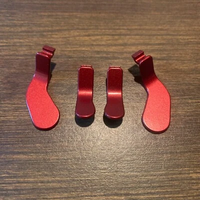 Microsoft Xbox Elite Series 2 Controller Paddles Back Buttons Accessories Red - Image 1 of 4