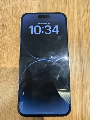 iphone 14 pro max UNLOCKED 256GB - Cracked Back - Image 1 of 4