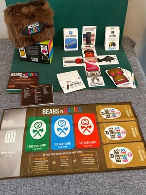 Bears vs Babies Core Deck Card Game From Exploding Kittens Complete - Image 1 of 4
