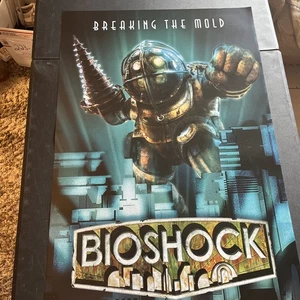 BioShock Poster 36x24 Breaking the Mold Big Daddy Video Game Wall Art - Picture 1 of 6