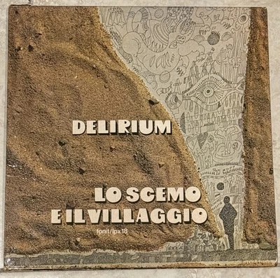 DELIRIUM - LO SCEMO E IL VILLAGIO - PROG LP - FONIT LPX 18 (ITALY-1972) - EX/VG+ - Image 1 of 4
