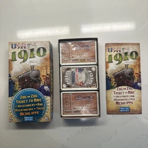Days of Wonder Ticket To Ride Ticket to Ride - USA 1910 Box VG+ - Picture 1 of 3