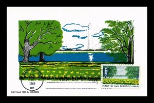 DR JIM STAMPS US MAXI CARD PLANT FOR MORE BEAUTIFUL PARKS FIRST DAY ISSUE - Picture 1 of 2