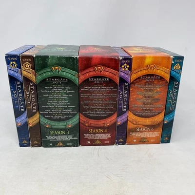 Stargate: SG-1 (Seasons 1-7)- DVD Lot of x 7 Box Sets - Image 1 of 3