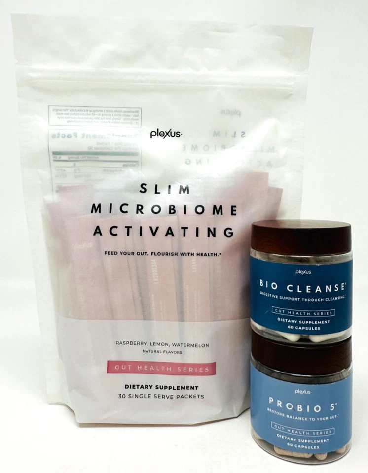 Plexus Slim Triplex ProBio5 Bio Cleanse Microbioma Activador 30 Paquetes 5/2026 Foto 1 de 2