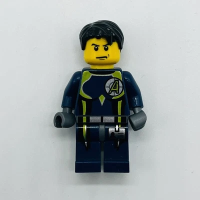 Lego Minifigure Agent Chase - Single Sided Head agt001a Agents - Image 1 of 2