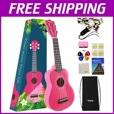 Beginner Ukulele Set with Bag & Picks - Image 1 of 4