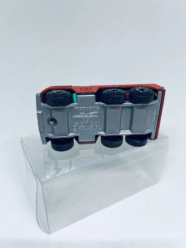 Matchbox Superfast Nr.19 Cement Truck RARE silver base! - Bild 1 von 3