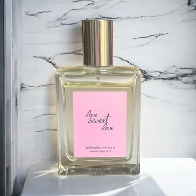 PHILOSOPHY Love Sweet Love 2 Oz. Eau de Toilette Fragrance 90% FULL!  Very RARE! - Image 1 of 4