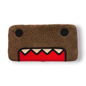 Y2k Domo Kun Wallet Card Holder 2011 Snap Top Closure Hard Case RARE Fuzzy - Bild 1 von 7