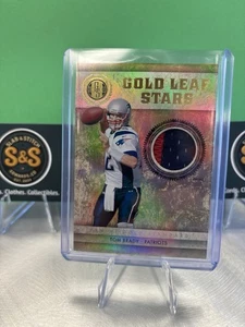 Camiseta deportiva Panini Gold Standard Tom Brady 2011 usada reliquia 1/25 - Imagen 1 de 2