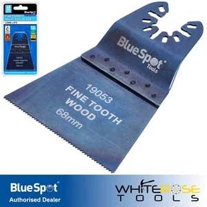 BlueSpot Multitool Klinge Feinzahn 68 mm OMT für Holz Schnittholz Kunststoff HCS - Bild 1 von 3