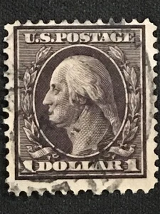 U.S. SC #342 Used Small Thin 1909 - Bild 1 von 1