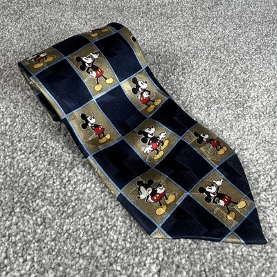 Corbata de seda Walt Disney World Disneyland Resort Mickey Through The Years Foto 1 de 4