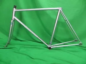 Bridgestone NJS Keirin Frame set Track Bike Fixed Gear Columbus Genius 53.5cm - Picture 1 of 17