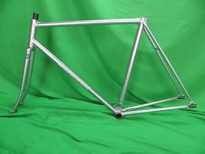 Juego de cuadro Bridgestone NJS Keirin bicicleta de pista engranaje fijo Columbus Genius 53,5 cm Foto 1 de 4