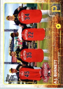 2015 Topps Update Baseball #US343 A.J. Burnett All-Star - Picture 1 of 1