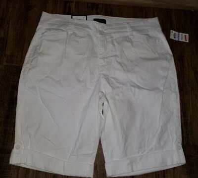 Pantalones Cortos para Caminar Charter Club Blancos Enrollables Talla 18 Para Mujer Nuevos con Etiquetas *S25 Foto 1 de 4