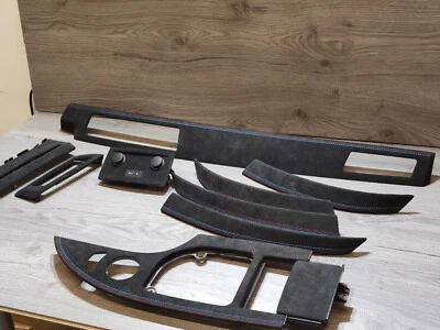 Kit de molduras tricolor BMW E60 M5 2003-2007 Alcantara CCC M5 530 535 540 545 E61 Foto 1 de 4